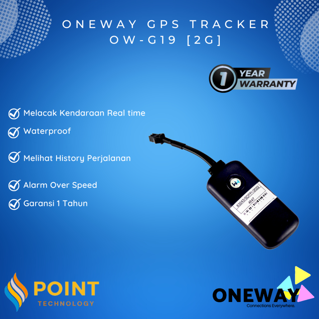 OneWay GPS Tracker OW-G19 [2G]