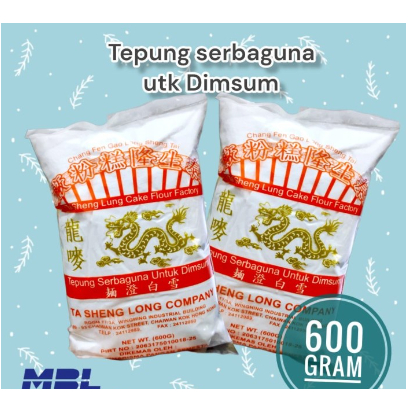 Tai Sheng Lung Cake Flour Tepung Serbaguna Untuk Dimsum Naga 600 Grm