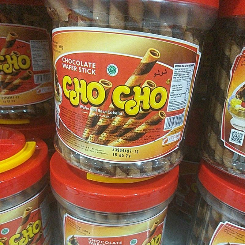 

Cho Cho Wafer Stick Coklat 500g Toples