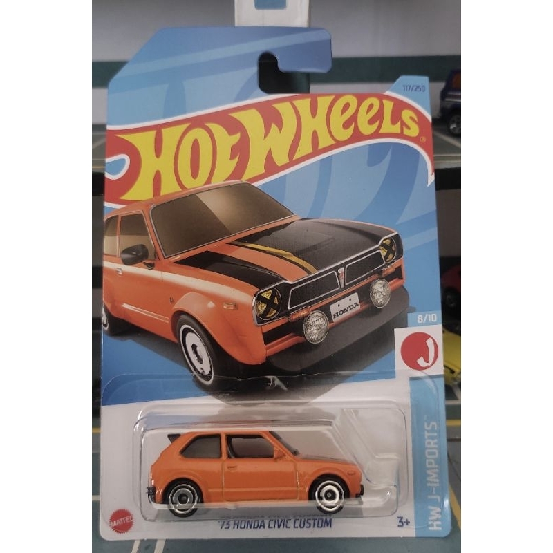 hot wheels 73 honda civic custom