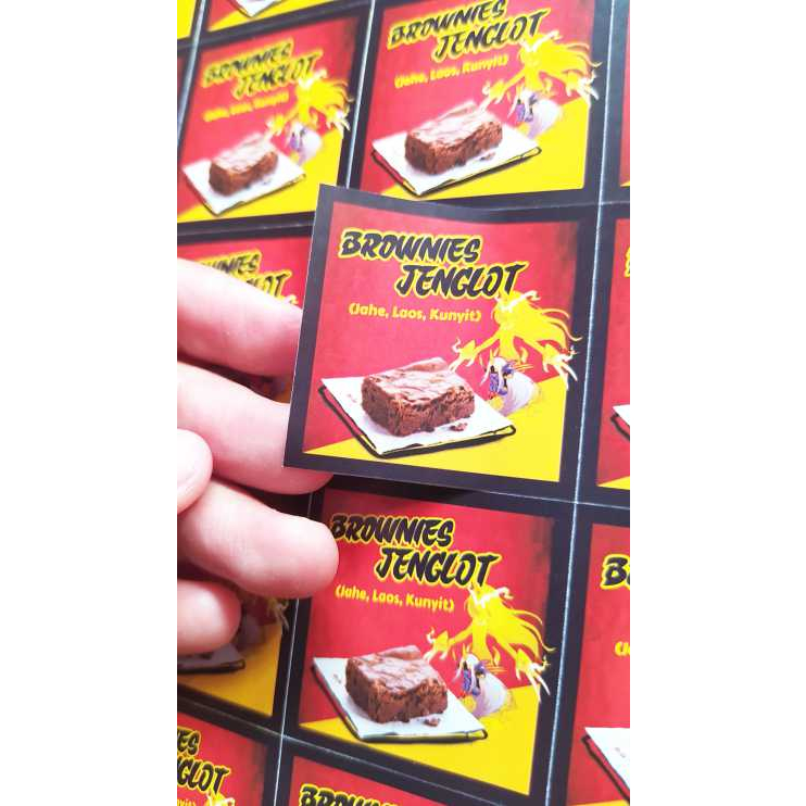 

STIKER | CETAK STIKER | STIKER LABEL KEMASAN | STICKER MAKANAN | LABEL KEMASAN MAKANAN