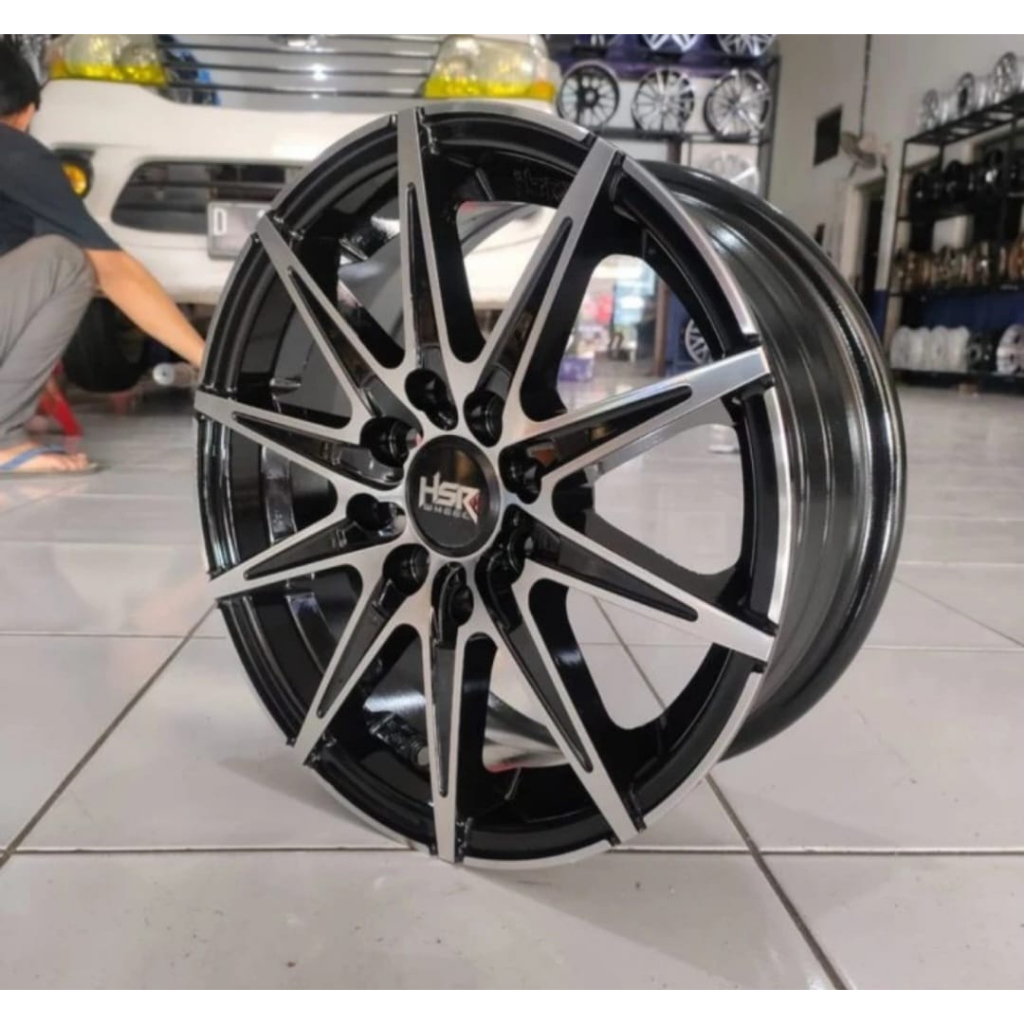 Pelek HSR Ring 14 Velg Mobil Ayla Datsun Avanza Gratis Ongkir