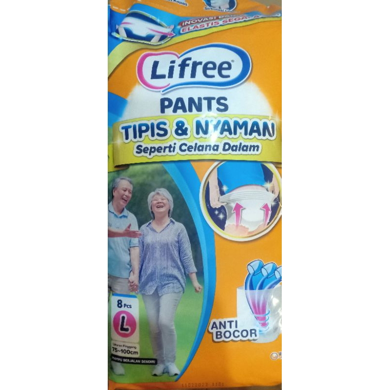 LIFREE PANTS POPOK DEWASA CELANA L8