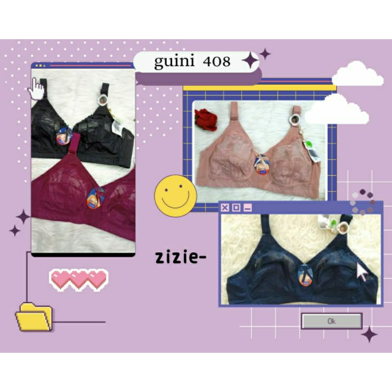 BRA GUINI CUP B BURKAT/CUP BESAR JUMBO 408/BH TAMPA BUSA /TAMPA KAWAT/BH GUINI/BH 408