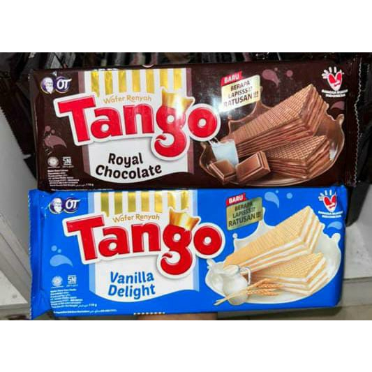 

[Diskon!!] Wafer Tango 130gram - Wafer cemilan hemat nikmat termurah