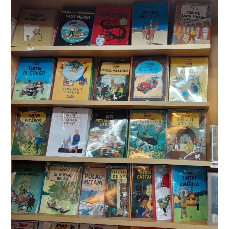 Komik Petualangan Tintin (24 PILIHAN JUDUL)