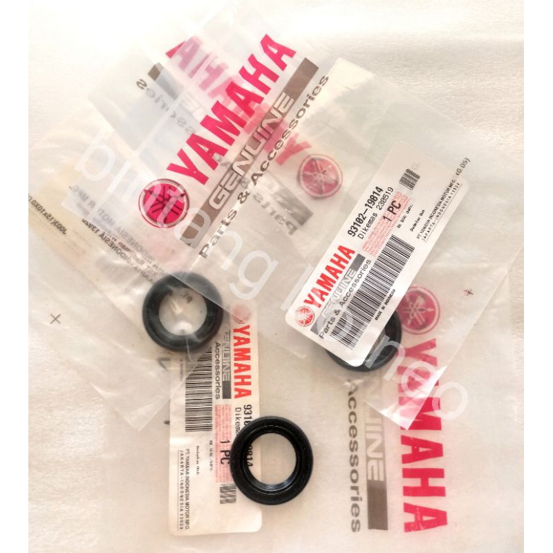 SEAL AS PULLY SIL CVT BAGIAN BELAKANG MIO J MIO 125 ASLI YAMAHA ORIGINAL
