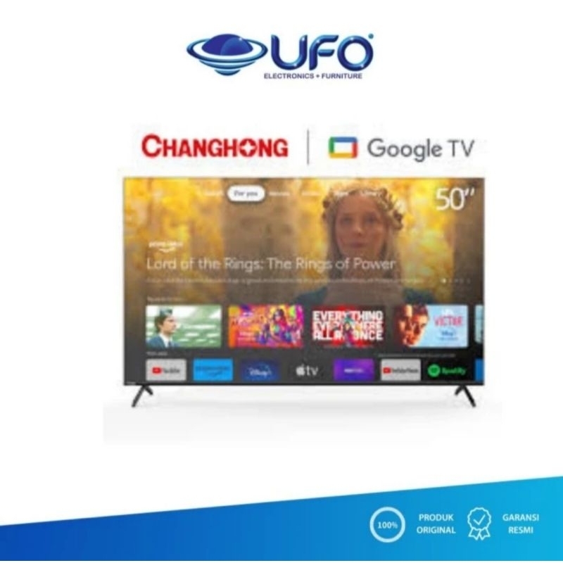 CHANGHONG U 50H7 PRO 4K TV LED TV GOOGLE TV ANDROID TV 50 INCH