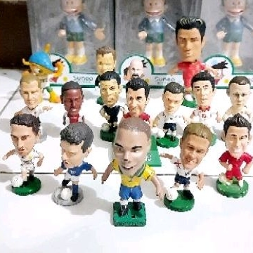 Action Figure Pemain Bola second original vintage mini figure football player rare