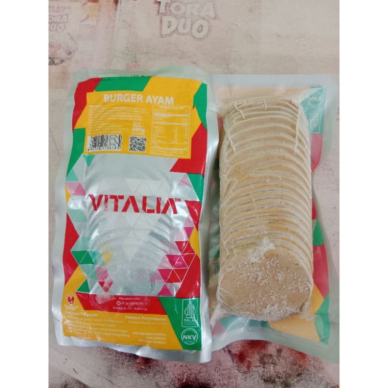 Burger ayam vitalia 280 gram