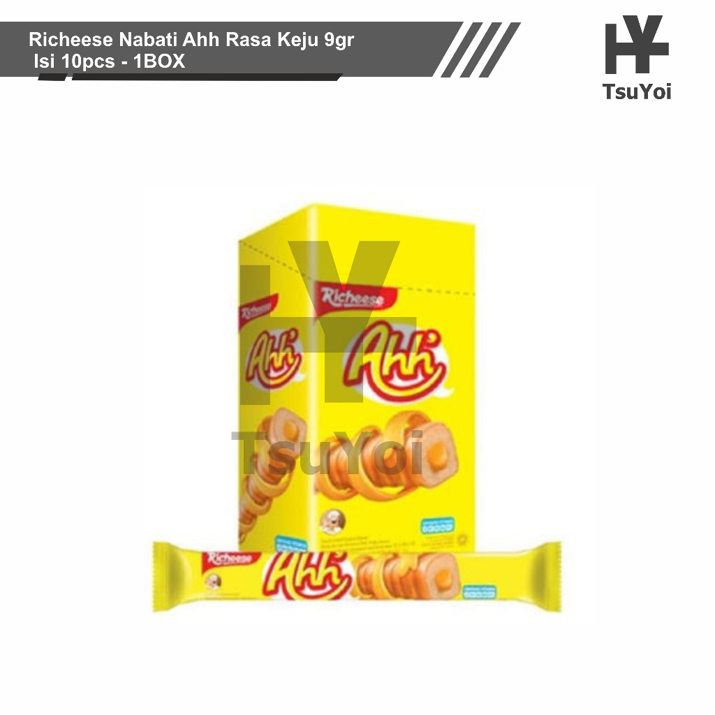 

Richeese Nabati Ahh Rasa Keju 9gr Isi 10pcs - 1BOX