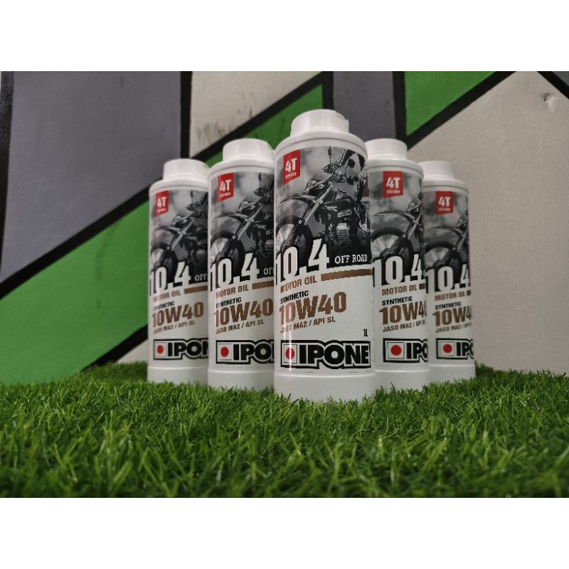 OLI IPONE 10.4 OFF ROAD 10W40 4TAK 1 LITER ( 100% ORIGINAL ) KLX, CRF, WR155, DLL