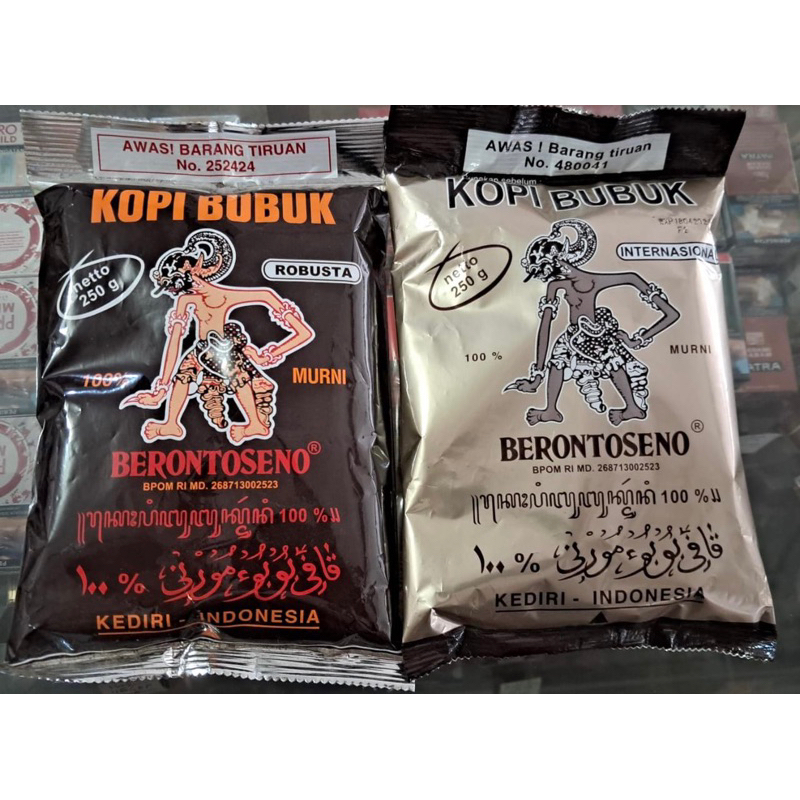 

Kopi Brontoseno Robusta Internasional 250gr