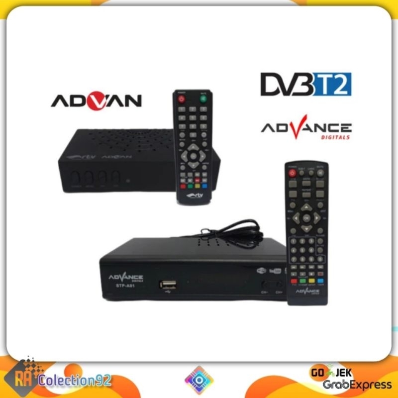 Advan Digipro DV3 T2 Digital TV Converter Set Top Box Receiver  TV -