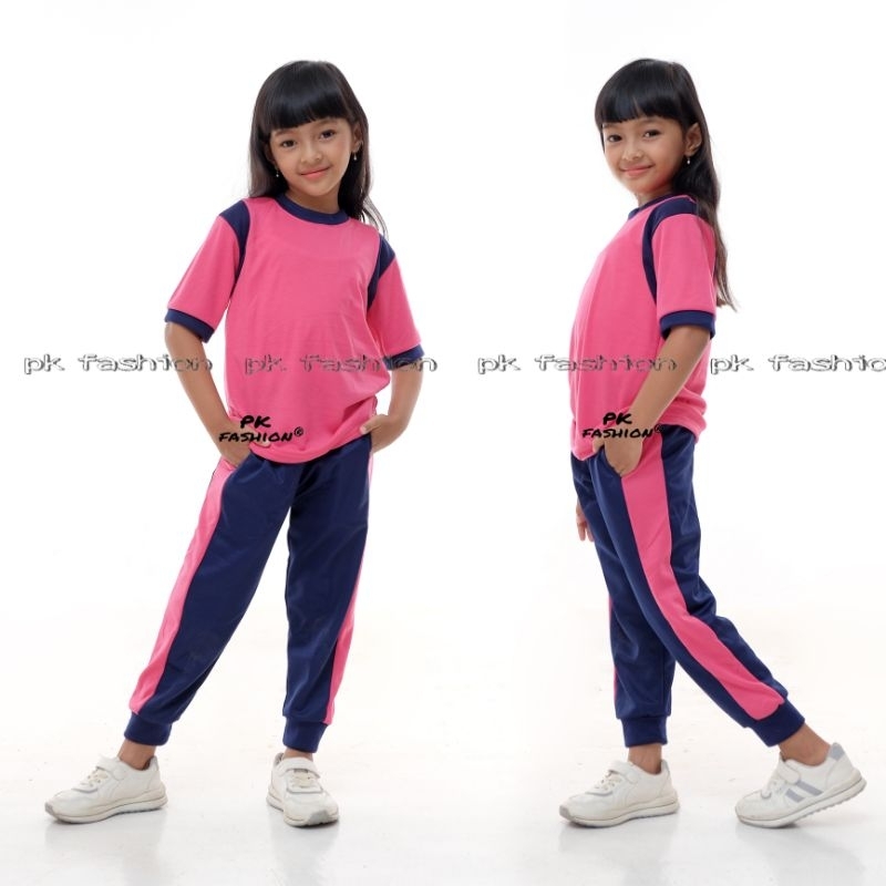 setelan kaos olahraga anak tk/paud || seragam olahraga sekolah anak TK/ paud || kaos olahraga anak t