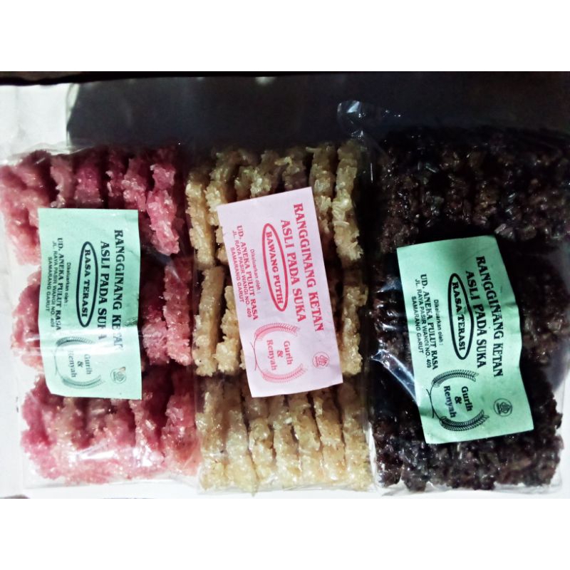 

rengginang ketan isi 21 pcs. berat 400-600 gram