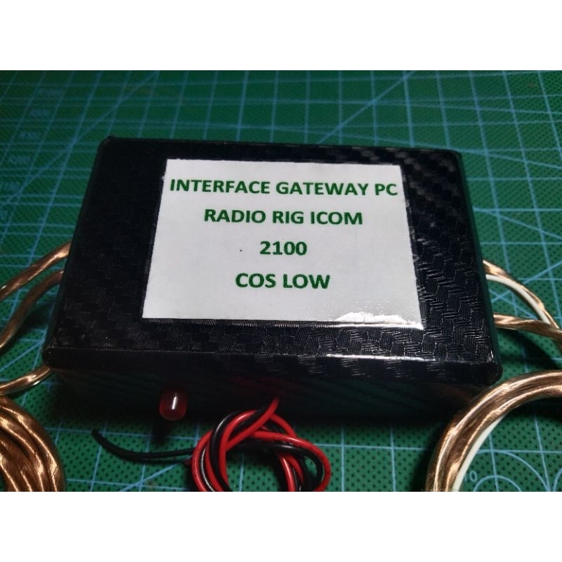 INTERFACE LINK GATEWAY , RIG ICOM 2100 , UNTUK PC DAN LAPTOP