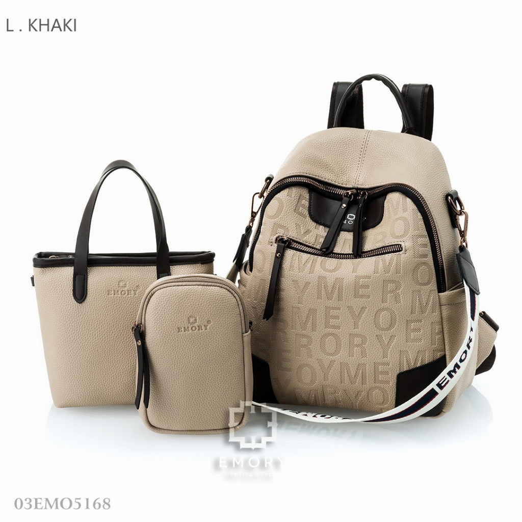 TAS RANSEL WANITA EMORYSTYLE   Arthella  03EMO 5168  3in1 MB