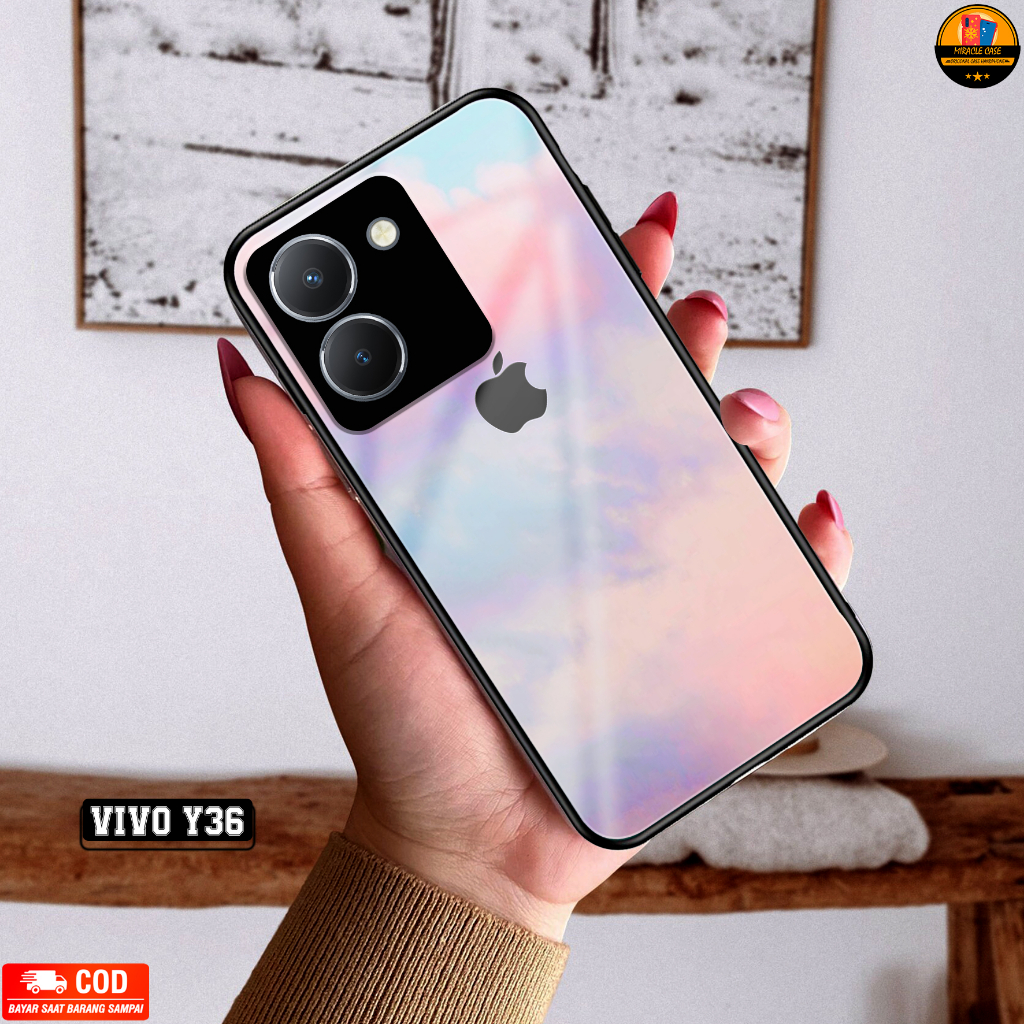 Case VIVO Y36 2023 - Casing VIVO Y36 Terbaru MIRACLE CASE [ MOTIF 56 ] Silikon -  Case VIVO Y36 - Ca