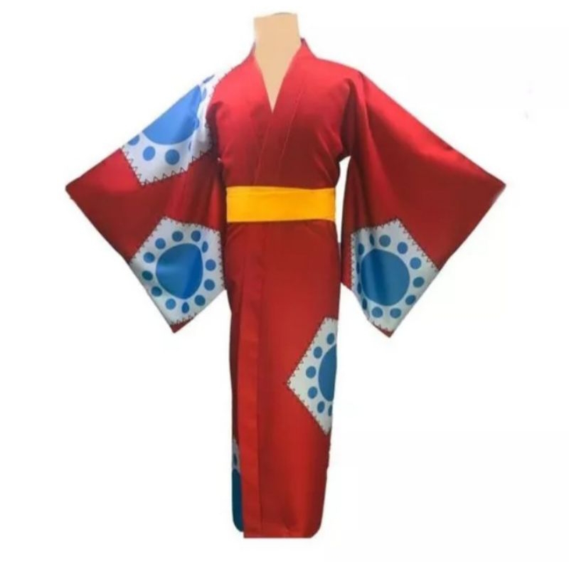 Costume Luffy Wano Kimono