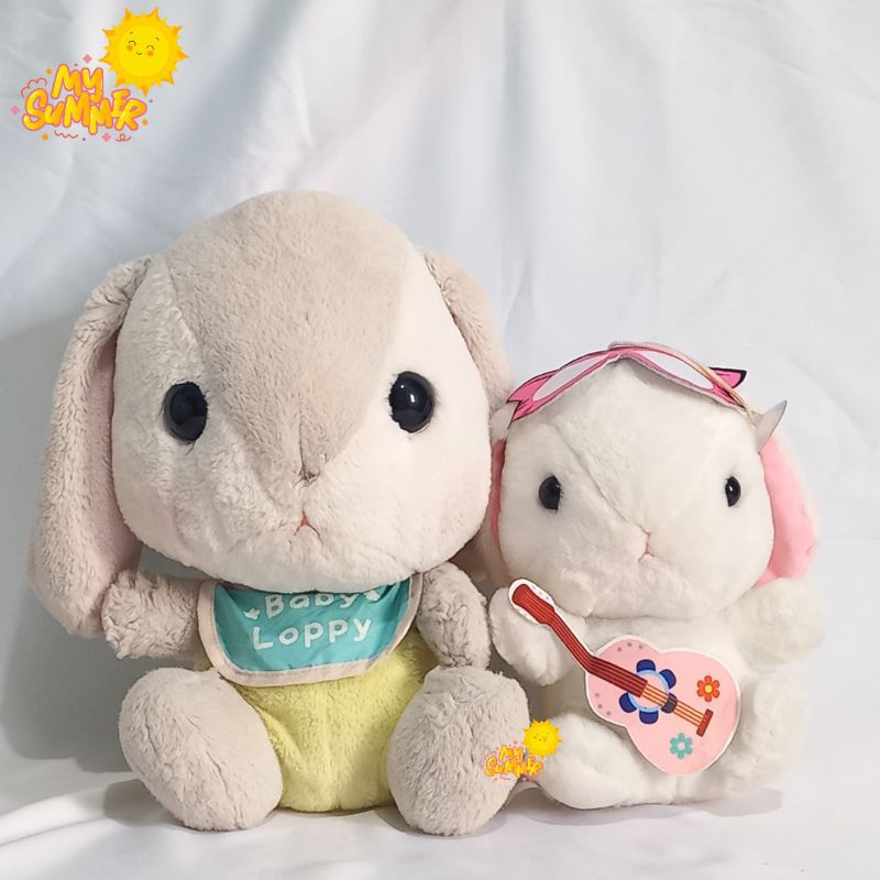 Boneka Kelinci Poteusa Baby Loppy Original Amuse Hadiah Kado