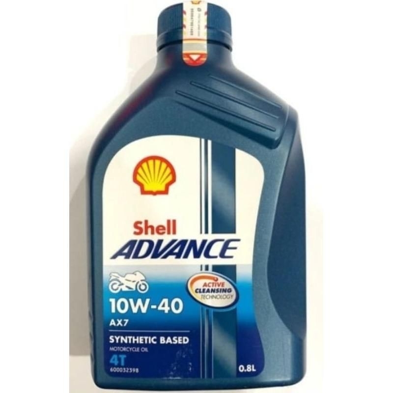 Oli Motor Shell Advance AX7 manual 800ML