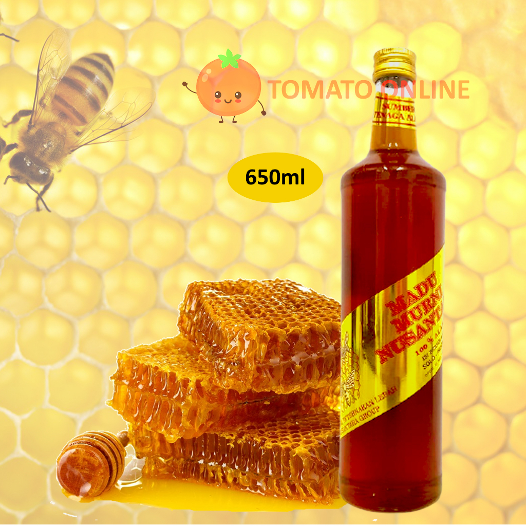 

Madu Murni Asli Nusantara Botol 650 ml / 650ml Grosir