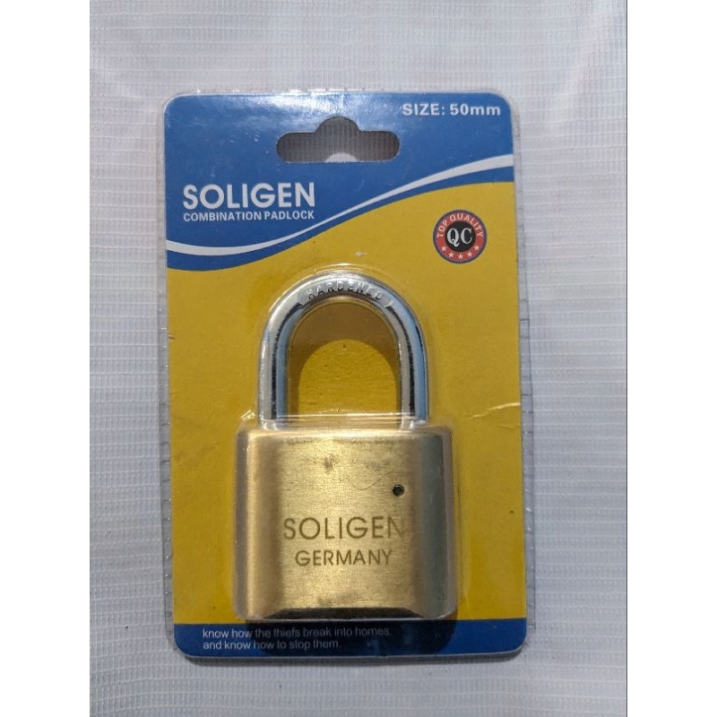 kunci Gembok Padlock Soligen