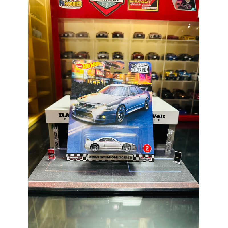 Hotwheels Boulevard A Nissan Skyline GTR R33 Nismo