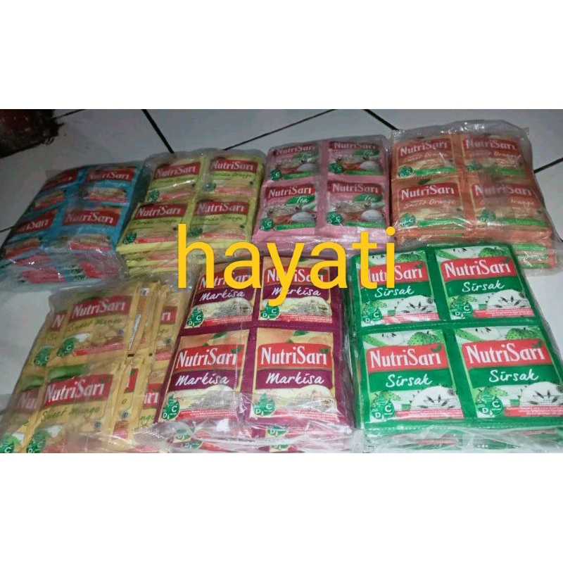 

nutrisari 1 renteng