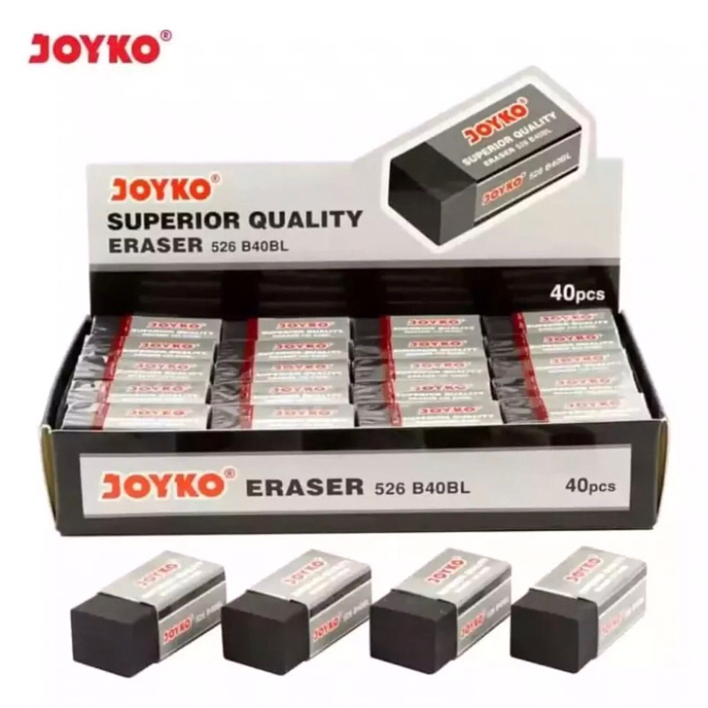 

JOYKO PENGHAPUS PENSIL KECIL PUTIH HITAM / ERASER JOYKO KECIL