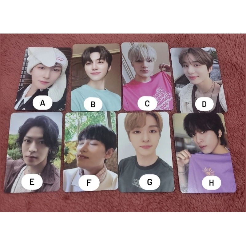 (Ready Stock) OFFICIAL Photocard Nct trading card ccomaz 2nd round