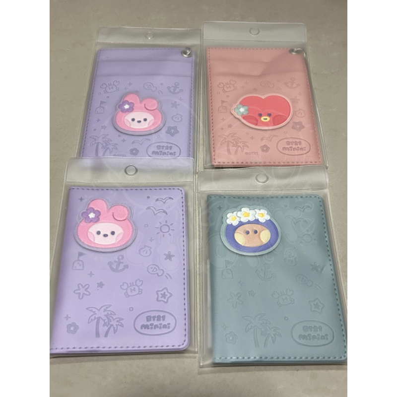 BT21 MONOPOLY LEATHER CARD HOLDER