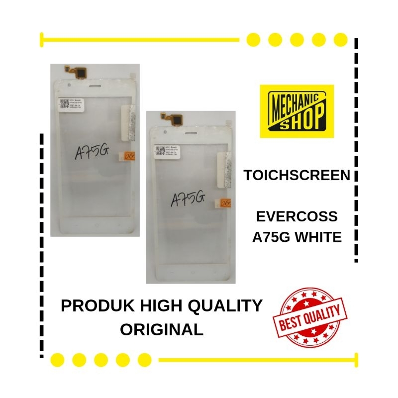 TOUCH SCREEN EVERCOSS A75G ( WHITE ) + IC