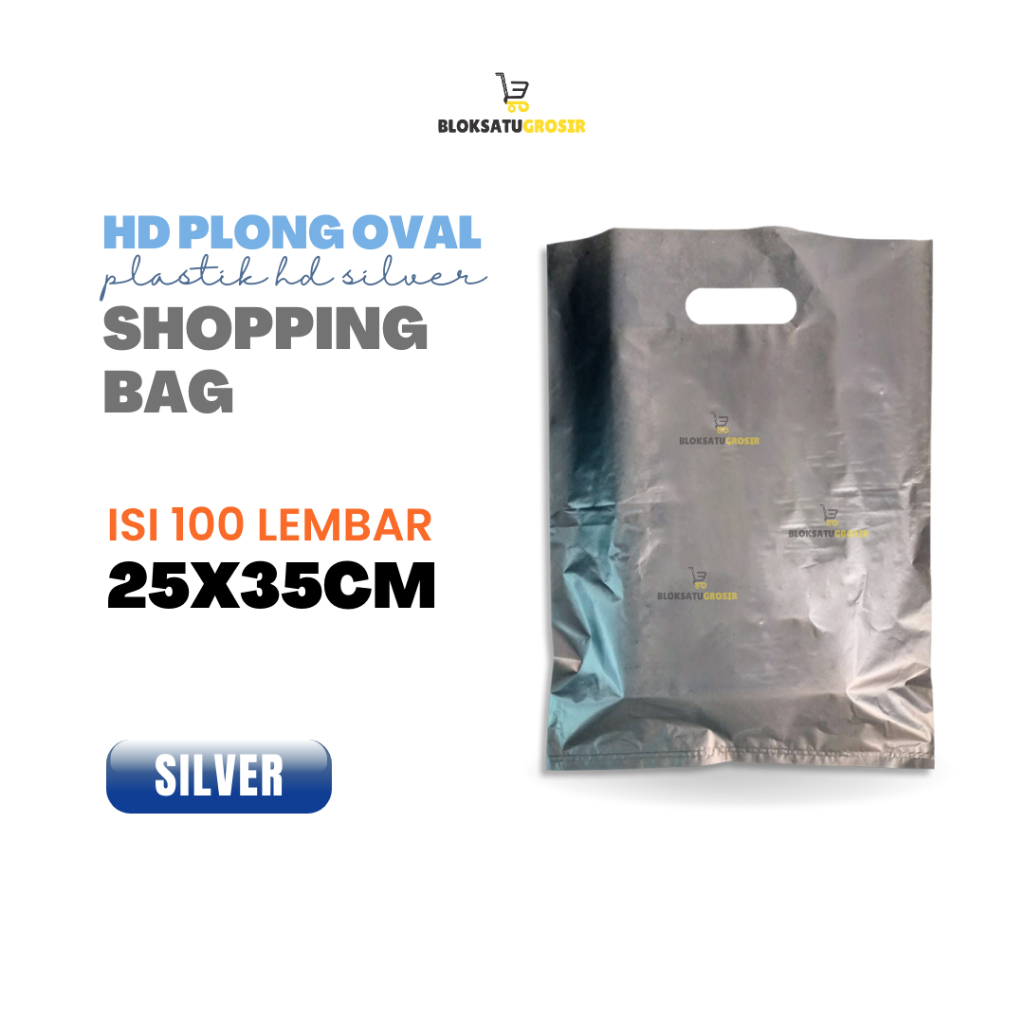 Termurah HD Silver Plong 25 x 35 cm isi 100 lembar Plastik Packing Baju Bayi Plastik Packing Masker Grosir Kota Magetan