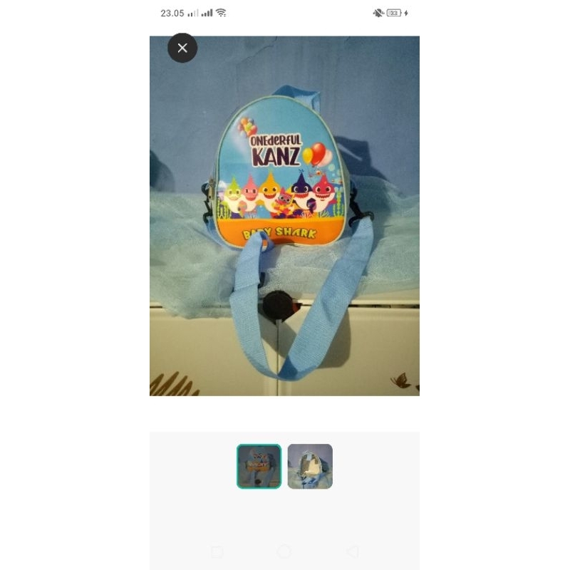 Preloved tas anak
