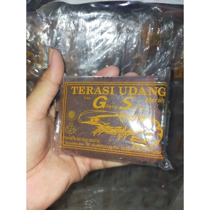 

Terasi Udang Merah Premium Bentuk Kotak Kemasan 150 Gram