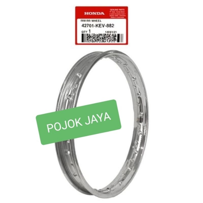 VELG BELAKANG 160-17 HONDA WIN SUPRA X 125 FI REVO FI AHM 42701-KEV-88