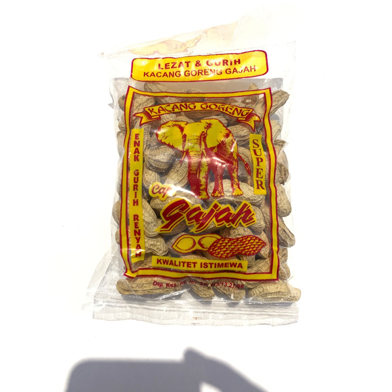 

Kacang Goreng Cap Gajah | 105 Gram