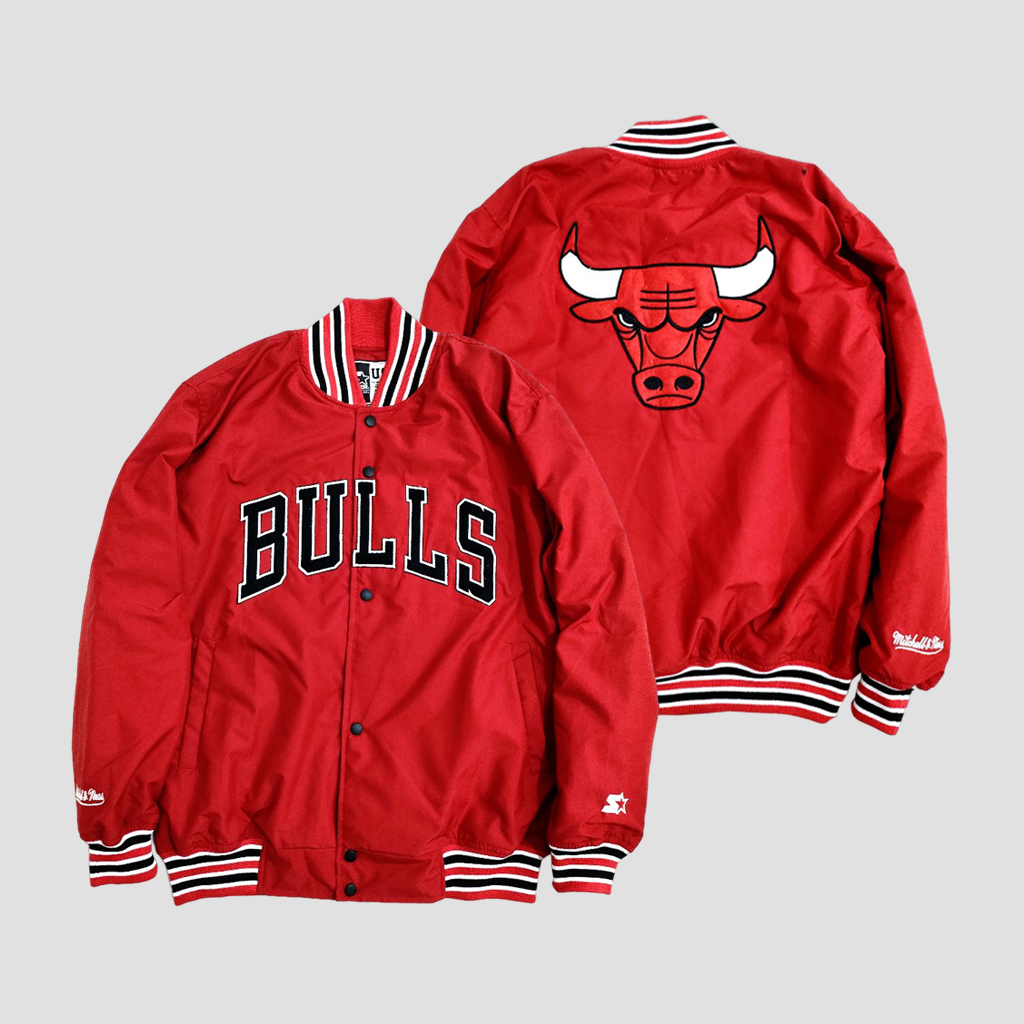 JAKET VARSITY CHICAGO RED BULLS BASKETBALL UNISEX