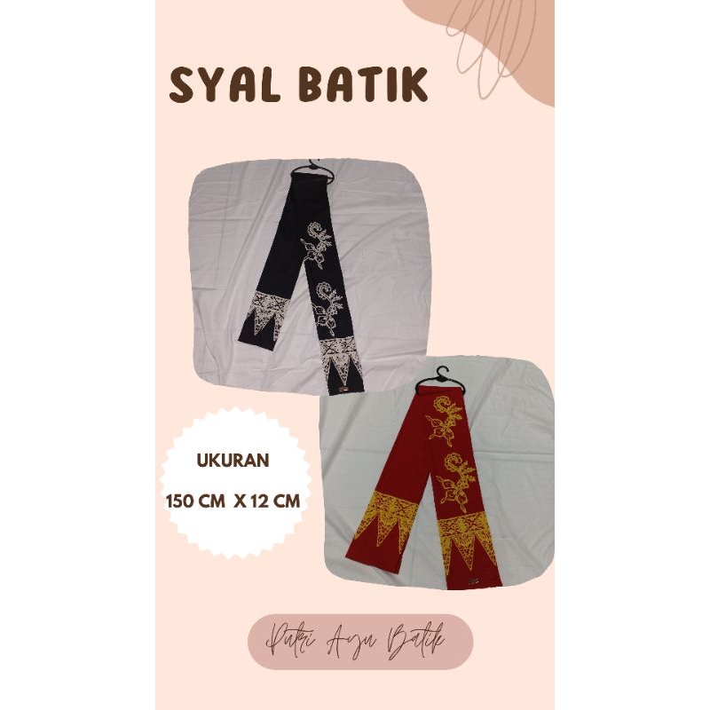 [Whispers] SYAL PANJANG/SYAL BATIK KHAS BANYUWANGI
