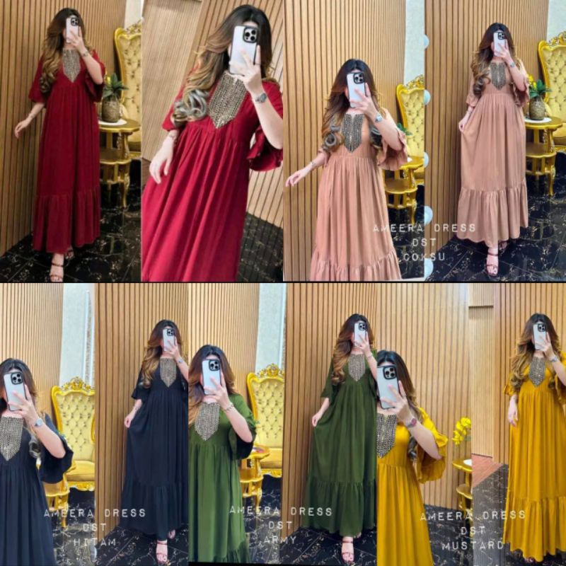 Ameera Dress / Homedress / Gamis