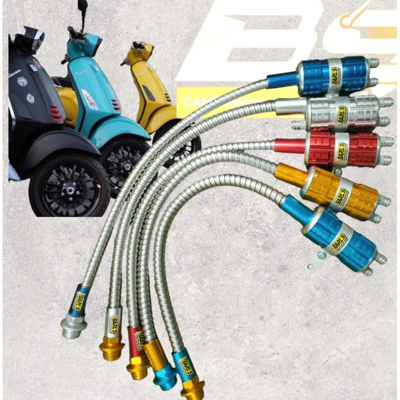 TUTUP OLI SET TABUNG HAWA CNC VESPA MATIC