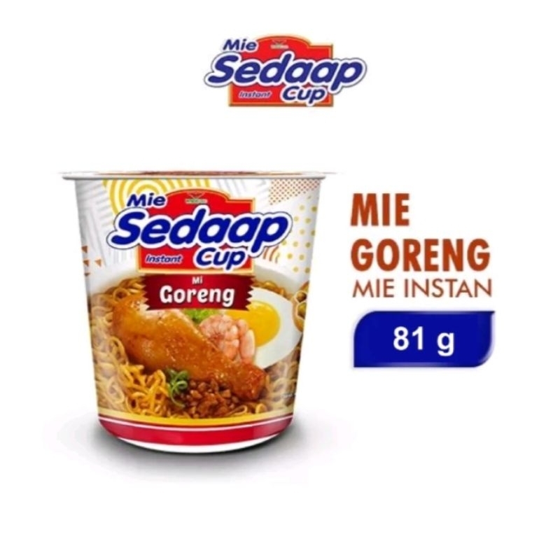 

SEDAAP Cup Goreng Instan 81g