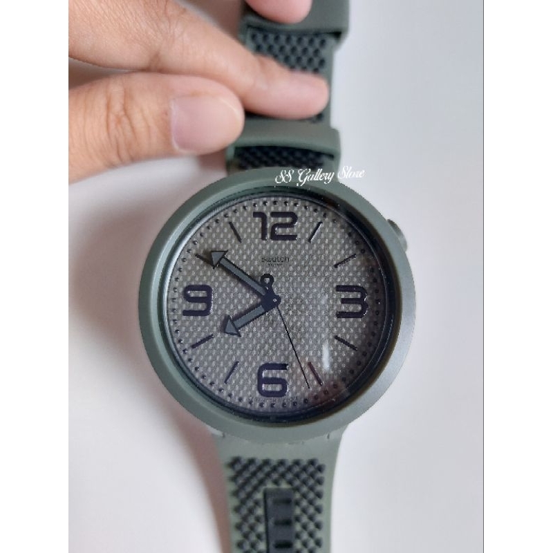 JAM TANGAN SWATCH BIG BOLD ARMY