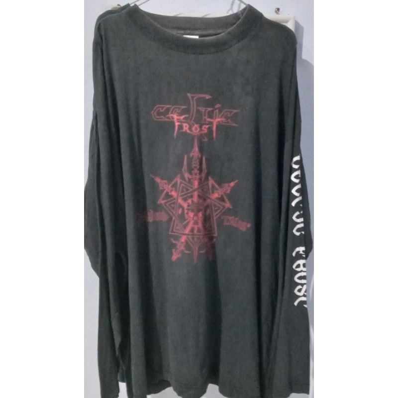 Celtic Frost longsleeve size XL, black death thrash, metal shirt, rare