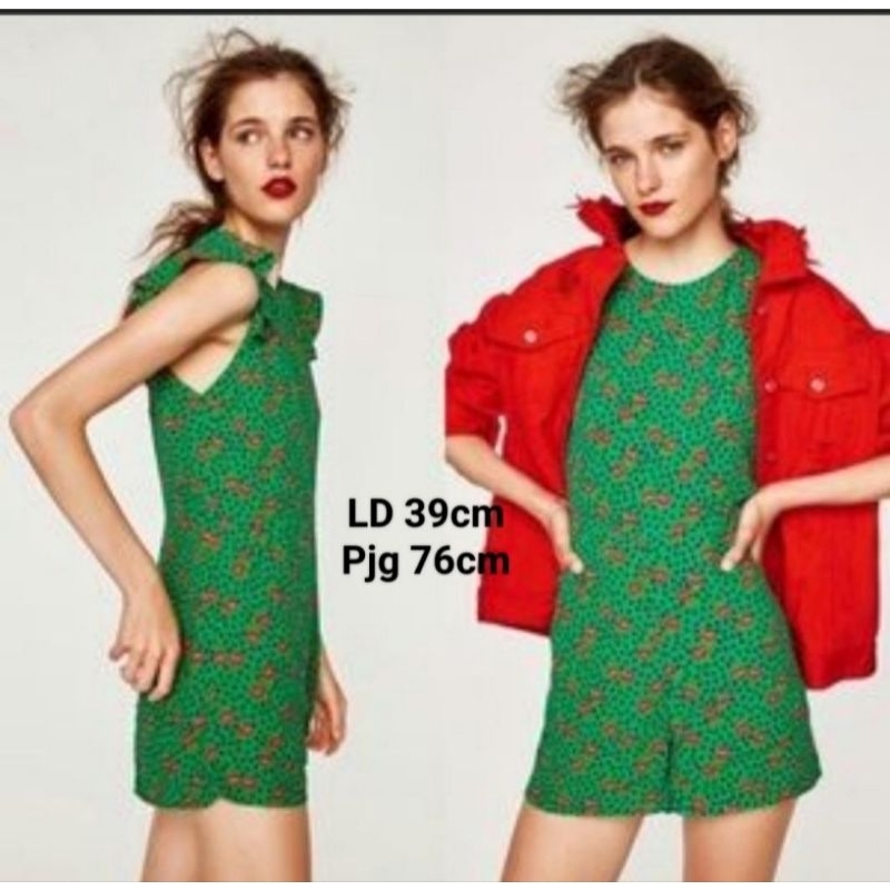 preloved branded Zara jumpsuit Zara original