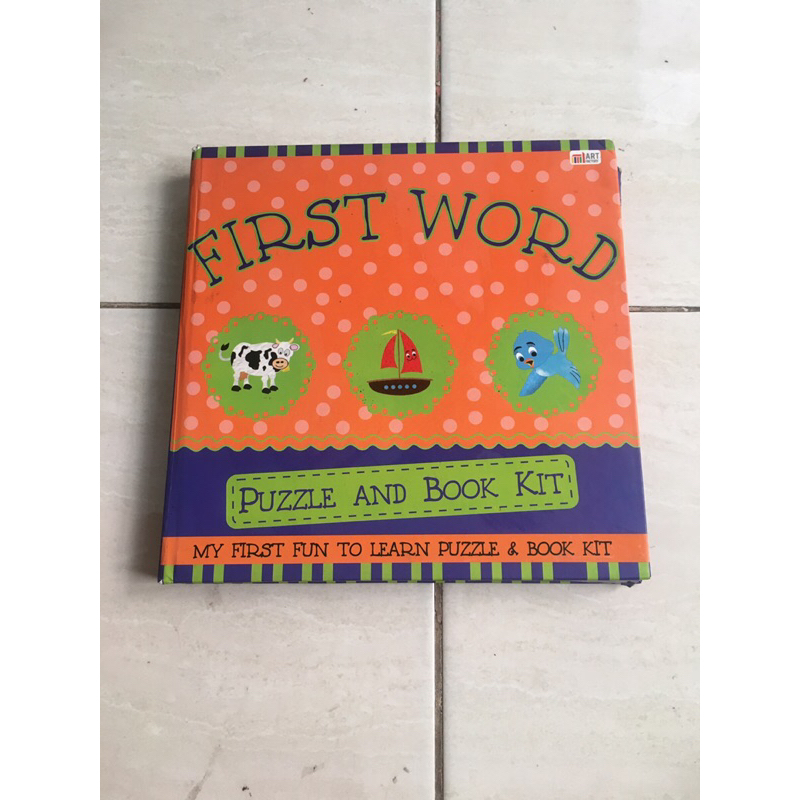 preloved puzzle and book kit