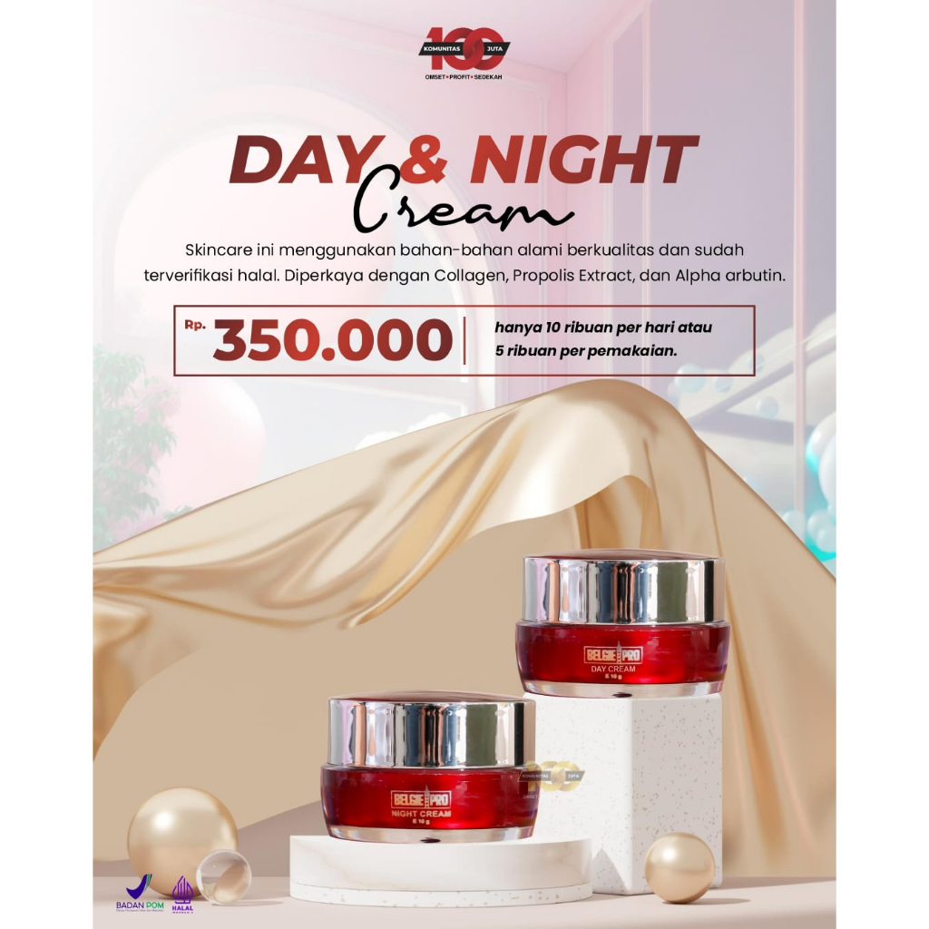 DAY & NIGHT CREAM BELGIE PRO