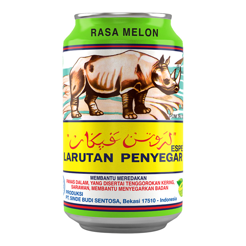 

SINDE Larutan Penyegar Cap BADAK Melon 320 ml